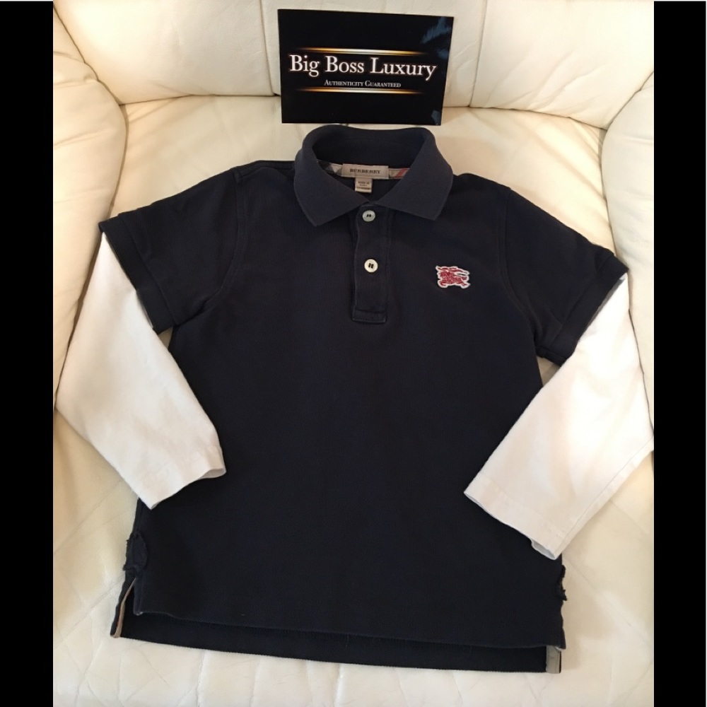 Authentic Preowned Burberry boy 4yrs long sleeve